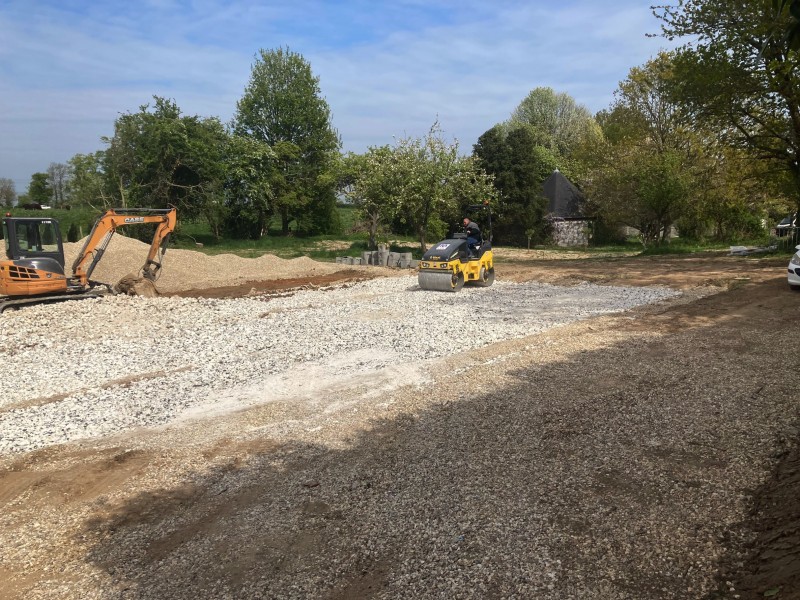 Entreprise pour la création d’un terrain de tennis en Seine Maritime